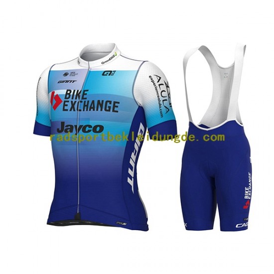 2022 Team BikeExchange-Jayco Herren Fahrradtrikot +Trägershort N001