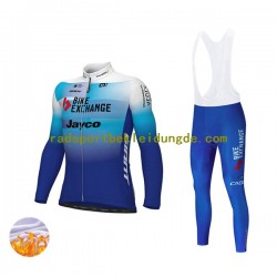 2022 Team BikeExchange-Jayco Herren Trägerhose Lange (Winter Thermal Fleece) N003
