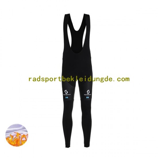 2022 Team DSM Herren Trägerhose Lange (Winter Thermal Fleece) N001