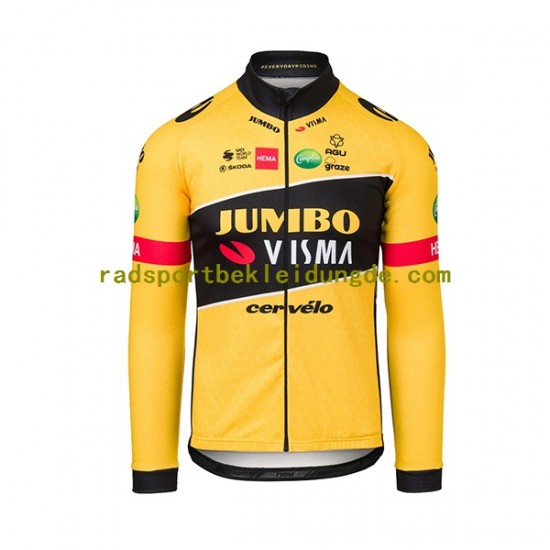 2022 Team Jumbo-Visma Herren Radtrikot (langarm) N001