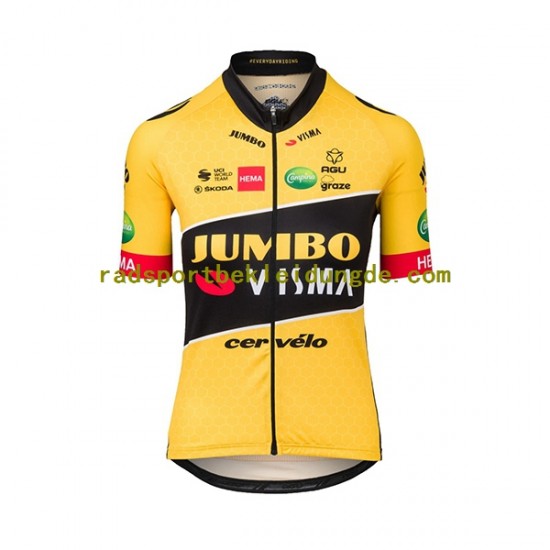 2022 Team Jumbo-Visma Herren Radtrikot (kurzarm) N001