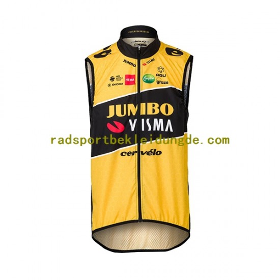 2022 Team Jumbo-Visma Herren Fahrradweste N001