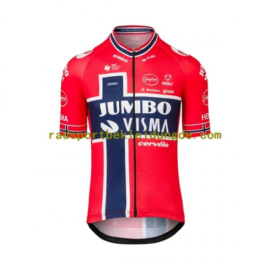 2022 Team Jumbo-Visma Herren Radtrikot (kurzarm) N003