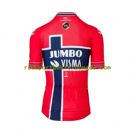 2022 Team Jumbo-Visma Herren Radtrikot (kurzarm) N003