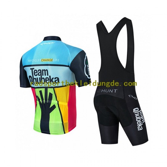 2022 Team Qhubeka Herren Fahrradtrikot +Trägershort N001