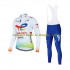 2022 Team TotalEnergies Herren Radtrikot Langarm + Trägerhose Lange N001