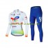 2022 Team TotalEnergies Herren Radtrikot Langarm + Radhose Lange N001