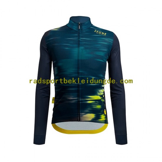 2022 Tour de France JAUNE Herren Radtrikot (langarm) N001