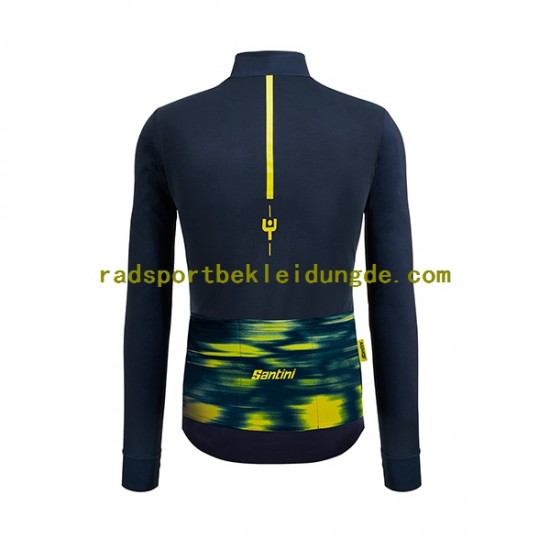2022 Tour de France JAUNE Herren Radtrikot (langarm) N001