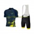 2022 Tour de France JAUNE Herren Fahrradtrikot +Trägershort N002