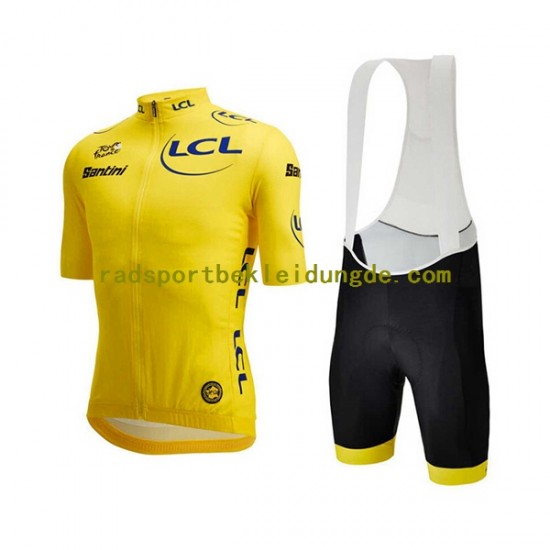 2022 Tour de France Herren Fahrradtrikot +Trägershort N002