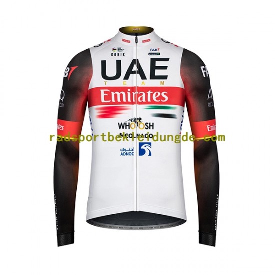 2022 UAE Team Emirates Herren Radtrikot (langarm) N001