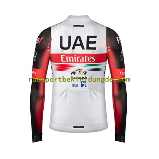 2022 UAE Team Emirates Herren Radtrikot (langarm) N001