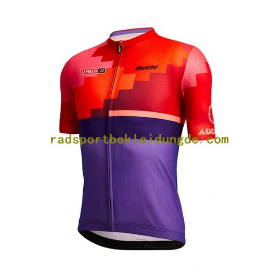 2022 Vuelta a Espana Alicante Herren Radtrikot (kurzarm) N001