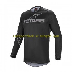 2023 Alpinestars FLUID GRAPHITE Herren Motocross Trikot Langarm N001
