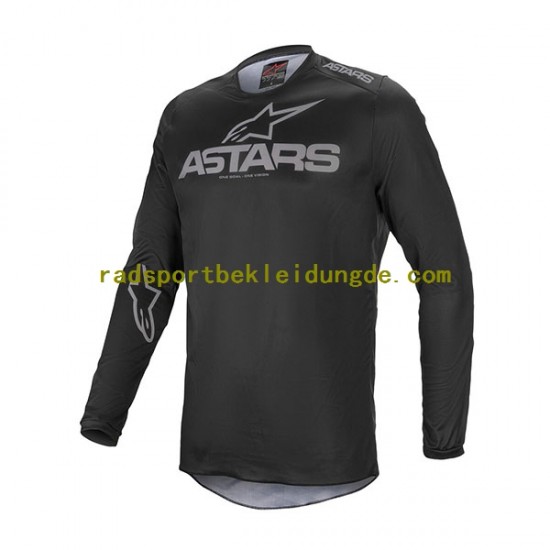 2023 Alpinestars FLUID GRAPHITE Herren Motocross Trikot Langarm N001