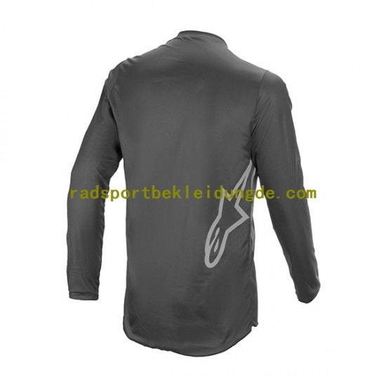 2023 Alpinestars FLUID GRAPHITE Herren Motocross Trikot Langarm N001