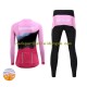 Leobaiky Frauen Radtrikot Langarm + Radhose Lange (Winter Thermal Fleece) N002