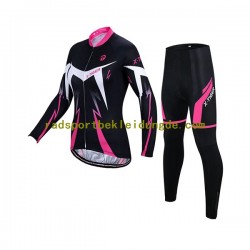 X-Tiger Frauen Radtrikot Langarm + Radhose Lange N001