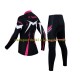 X-Tiger Frauen Radtrikot Langarm + Radhose Lange N001