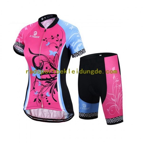 X-Tiger Frauen Fahrradtrikot + Radhose N003