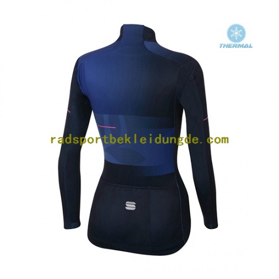 2021 Sportful Leaf Frauen Radtrikot (Winter Thermal Fleece) N001