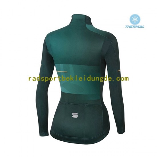 2021 Sportful Leaf Frauen Radtrikot (Winter Thermal Fleece) N002