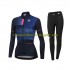 2021 Sportful Leaf Frauen Radtrikot Langarm + Radhose Lange N002