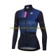 2021 Sportful Leaf Frauen Radtrikot Langarm + Radhose Lange N002