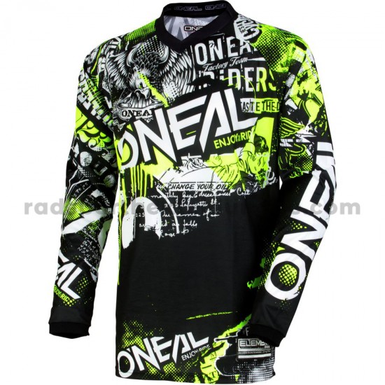 2020 ONeal Element Attack Motocross Trikot Langarm M001