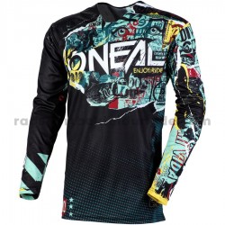 2020 ONeal Mayhem Lite Savage Motocross Trikot Langarm M001