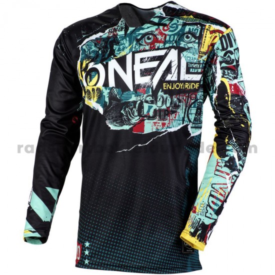 2020 ONeal Mayhem Lite Savage Motocross Trikot Langarm M001