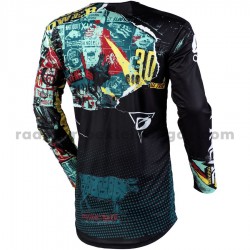 2020 ONeal Mayhem Lite Savage Motocross Trikot Langarm M001