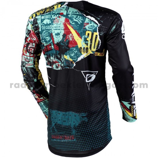 2020 ONeal Mayhem Lite Savage Motocross Trikot Langarm M001