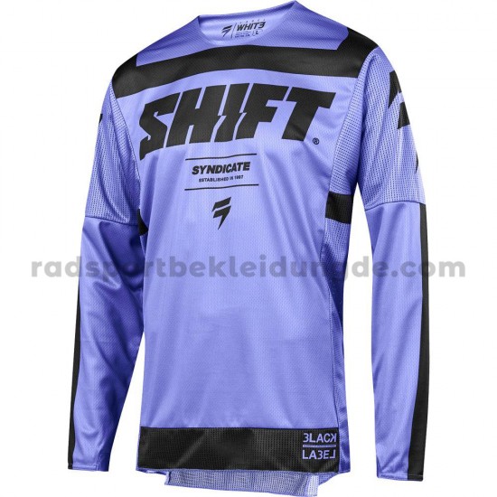 2019 SHIFT 3LACK LABEL STRIKE Motocross Trikot Langarm M003