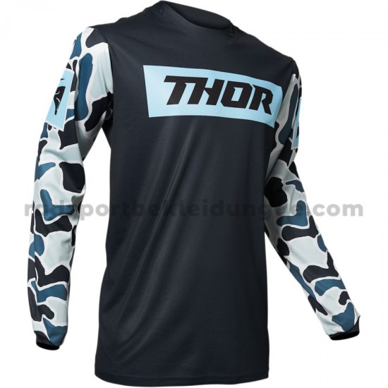 2020 Thor Pulse Fire Motocross Trikot Langarm M002