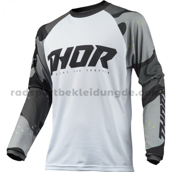 2020 Thor Sector Camo Motocross Trikot Langarm M002