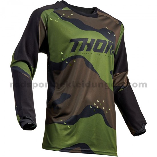 2020 Thor Terrain Motocross Trikot Langarm M002