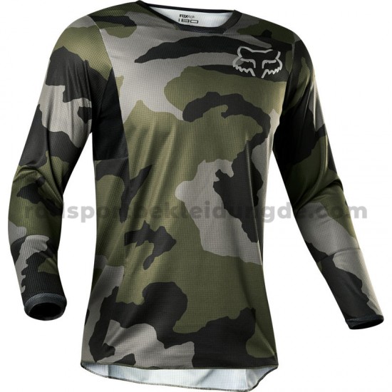 2020 Fox Racing 180 Przm Camo SE Motocross Trikot Langarm M001